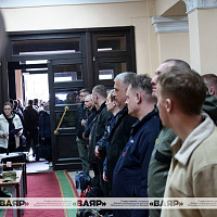 С одним из соединений войск Северо-Западного оперативного командования проводится командно-штабное учение