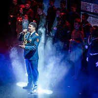 В Москве выступили артисты народного вокального ансамбля «Концертная группа ВВС и войск ПВО»