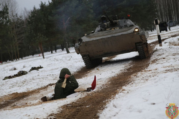 Комплексное контрольное занятие по тактической подготовке