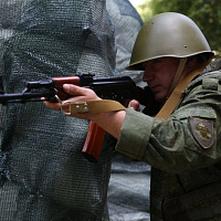 Завершающий этап командно-штабного учебного сбора с территориальными войсками