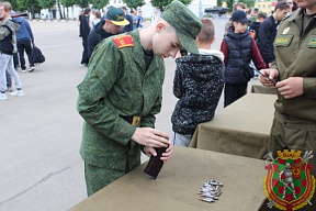 В гостях у гвардейцев