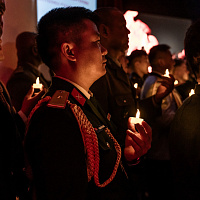 В Москве выступили артисты народного вокального ансамбля «Концертная группа ВВС и войск ПВО»