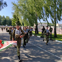 Соревнование для воинов-разведчиков