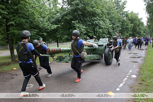 В Военной академии Беларуси проходит финал республиканской военно‑прикладной игры «Прорыв»