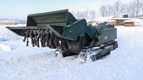 Инженерные войска общевойсковой армии ЗВО получили на вооружение робота-сапера «Уран-6»