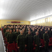 Митинг, посвящённый началу второго полугодия