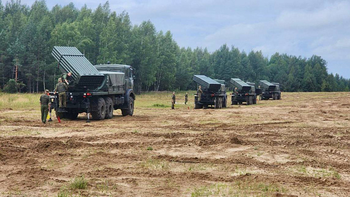 Артиллеристы оттачивают боевое мастерство