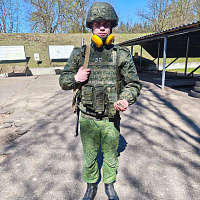 Огневая подготовка курсантов и офицеров военно-медицинского института в БГМУ