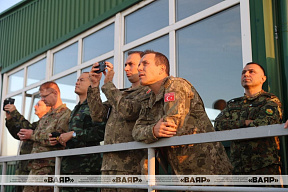 Аккредитованные в Беларуси военные дипломаты наблюдали за ходом практических действий в рамках КШУ с войсками ЗОК