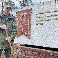 Военнослужащие 120 омбр принимают участие в республиканском субботнике 