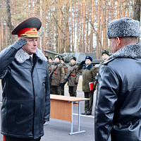 Торжественный ритуал принятия Военной присяги в Военной академии Республики Беларусь