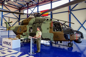 Завершена поставка первой партии вертолетов NH-90 ВС Испании