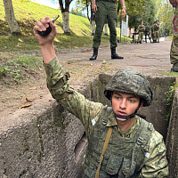 Комплексное занятие по огневой подготовке с курсантами Военной академии