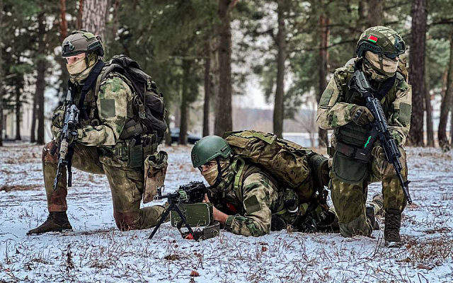 С военнослужащими 6 омбр проведены занятия по тактико-специальной подготовке