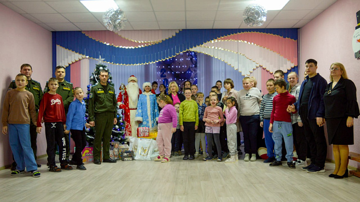 Военнослужащие 116 шаб поучаствовали в акции «Наши дети»