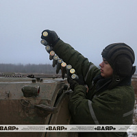 Личный состав 72 ОУЦ выполнил упражнения учебных стрельб из вооружения танка Т-72Б и БМП-2