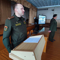 Военнослужащие 465-й ракетной бригады провели «Урок мужества»