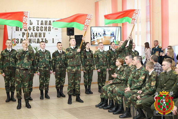 Торжественное посвящение в кадеты 