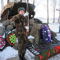 Митинг, посвященный 33-й годовщине вывода советских войск из Афганистана