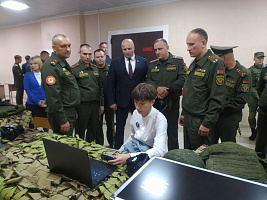 В Бобруйске прошла военно-патриотическая профориентационная акция «Готовы Родине служить!»