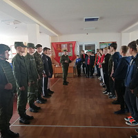 Военно-полевые сборы для школьников Кировского района