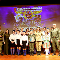 В 5-й отдельной бригаде специального назначения новобранцы готовятся к принятию Военной присяги