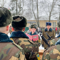 Зенитчики присягнули на верность Родине