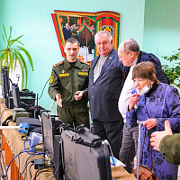 Праздник в Минской военной комендатуре