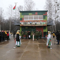 На 230-м общевойсковом полигоне открыли новый учебный объект