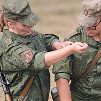 Занятия с военнослужащими 377 зрп