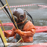Сбор водолазных подразделений инженерных войск Вооружённых Сил