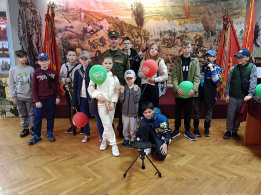 В гостях у гвардейцев