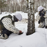 Полевая учеба разведчиков