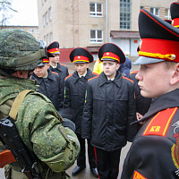 Военная академия принимает гостей 