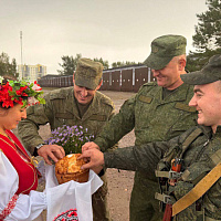 Фотофакт. В пункты постоянной дислокации возвращаются подразделения, участвовавшие в учении «Запад-2025»