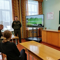 В рамках профориентационной работы