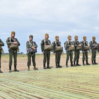 Брестские десантники в родной стихии