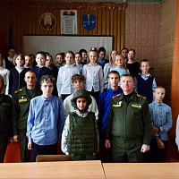 Военнослужащие 120 омбр провели открытые уроки для школьников