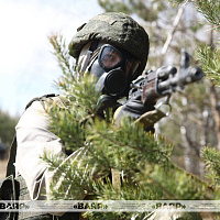 В 8-й бригаде радиационной, химической и биологической защиты проходит командно-штабное учение