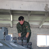 Подготовка к «Танковому биатлону» 