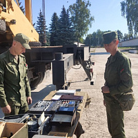 Проверена боеготовность