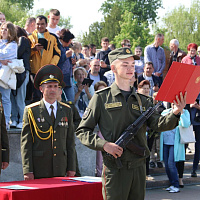 Дали клятву – служить Отечеству