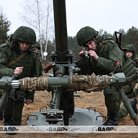  Стрельба штатным снарядом из минометов 2Б23 «Нона-М1» и 2С12 «Сани»