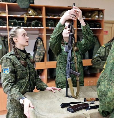 На базе 377 зрп стартовала смена военно-патриотического лагеря