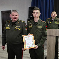 Сбор с офицерами органов идеологической работы СЗОК