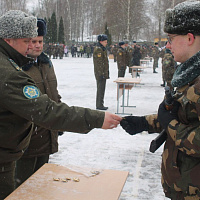 Зенитчики присягнули на верность Родине