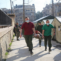 Белорусские военные медики продолжают оказывать помощь сирийцам, пострадавшим от землетрясения