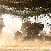 Тактическое учение с боевой стрельбой тяжелого гаубичного артиллерийского дивизиона 231 абр