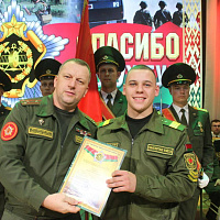 Чествование военнослужащих в 30 ождбр