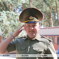 Открытие военизированных сборов центра патриотического воспитания молодежи «Вектор» и лагеря «Защитник Отечества»